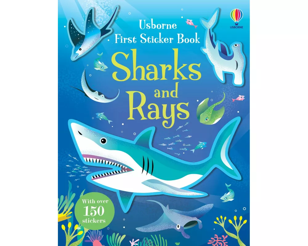 First Sticker Book Sharks and Rays