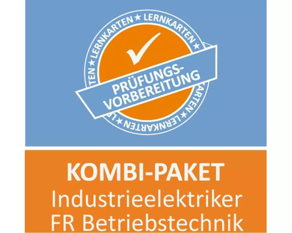 AzubiShop24.de Kombi-Paket Industrieelektriker FR Betriebstechnik Lernkarten