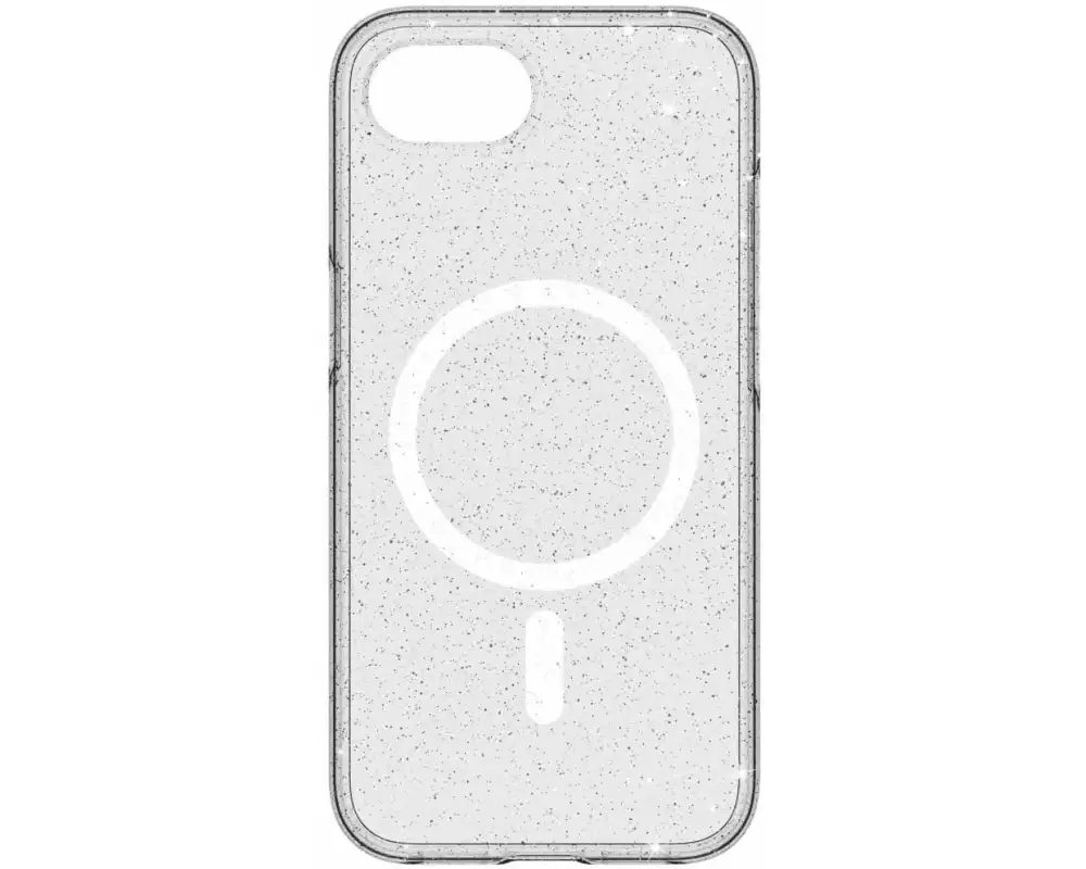 White Diamonds Back Cover Mag Glitter Transparent für iPhone 16e