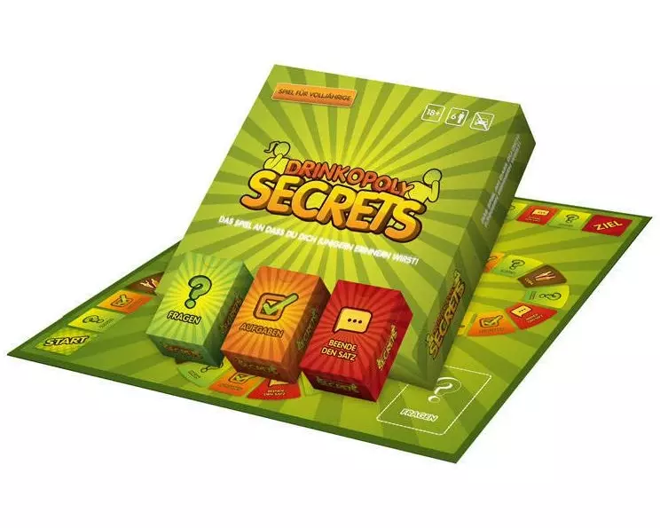 Drinkopoly Partyspiel Drinkopoly: Secrets