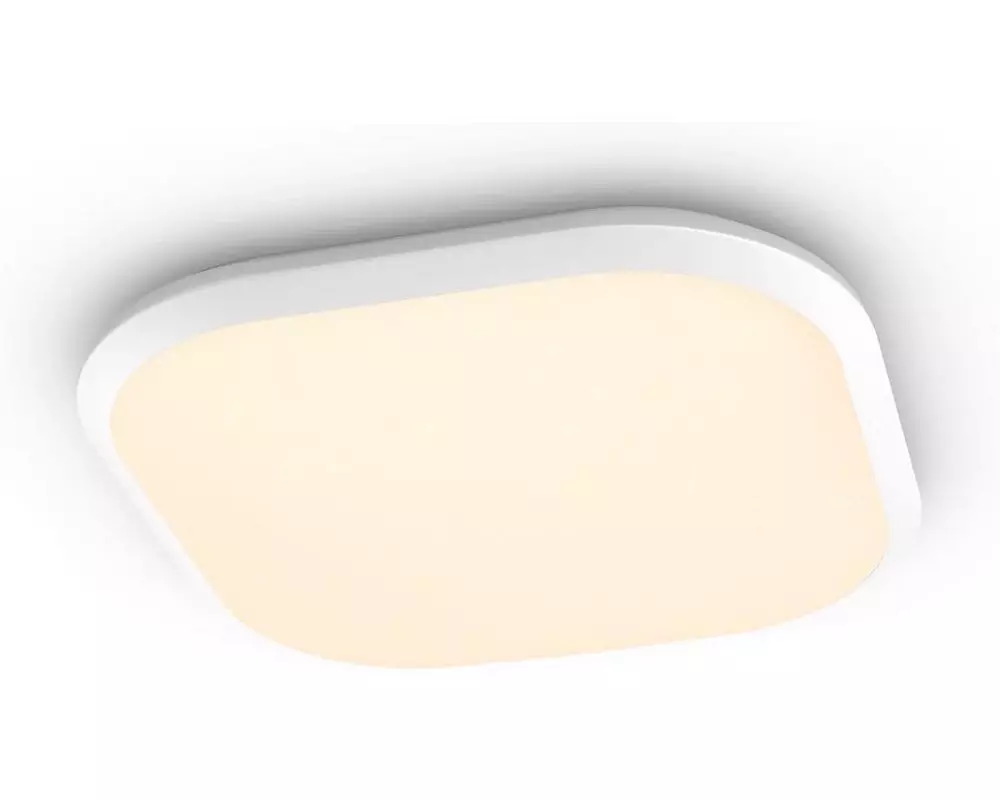 Philips Deckenleuchte Cavanal, 18W, 1500 lm, 2700 K, Weiss