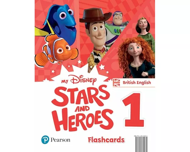 My Disney Stars and Heroes British Edition Level 1 Flashcards