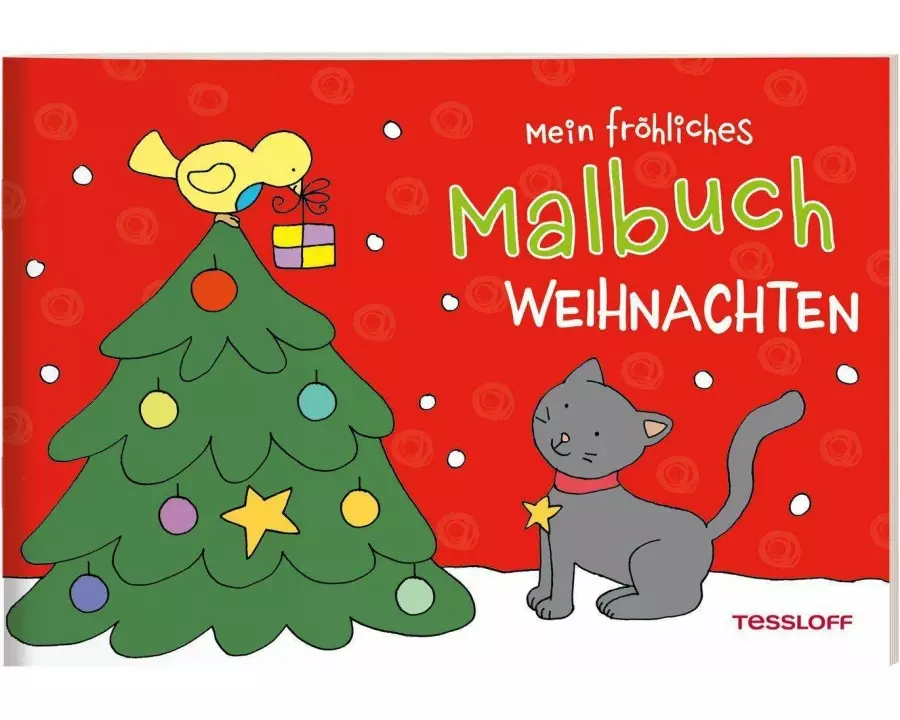 Mein fröhliches Malbuch. Weihnachten