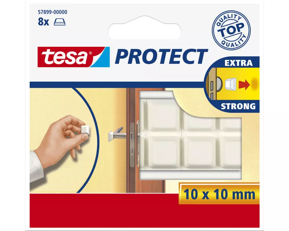 tesa Schutzpuffer Protect 10 mm x 10 mm