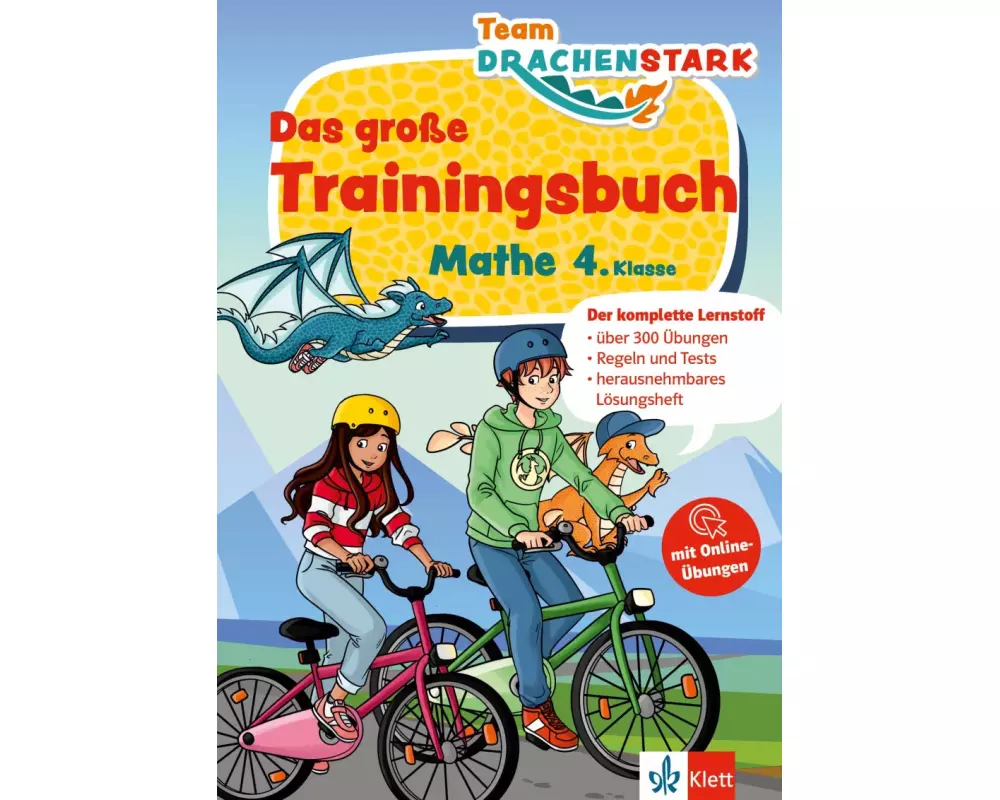Klett Team Drachenstark: Das große Trainingsbuch Mathe 4. Klasse
