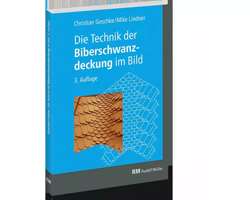 Die Technik der Biberschwanzdeckung im Bild