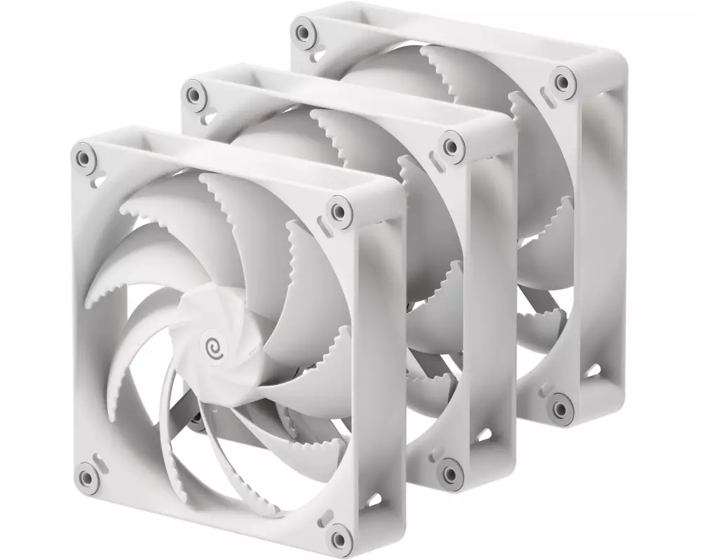 HAVN PC-Lüfter HAVN H14 PWM 140 mm Weiss 3 Stück