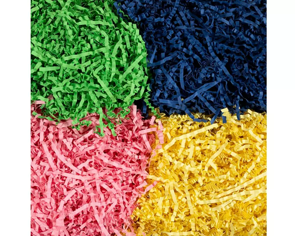 Creativ Company Papier-Füllmaterial 25-30 cm x 3 mm, Mehrfarbig