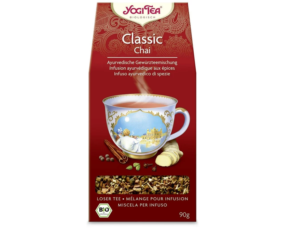 Yogi Tea Bio Ayurvedische Gewürzteemischung Chai Classic 90 g