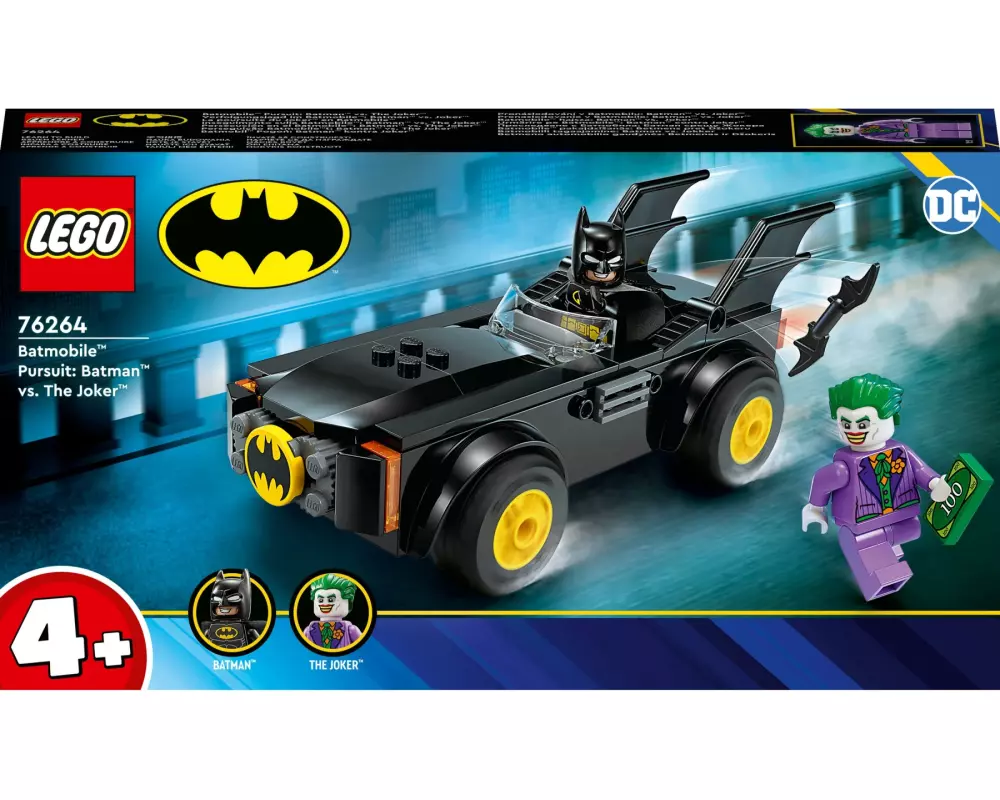 LEGO® DC Verfolgungsjagd im Batmobile: Batman vs. Joker 76264