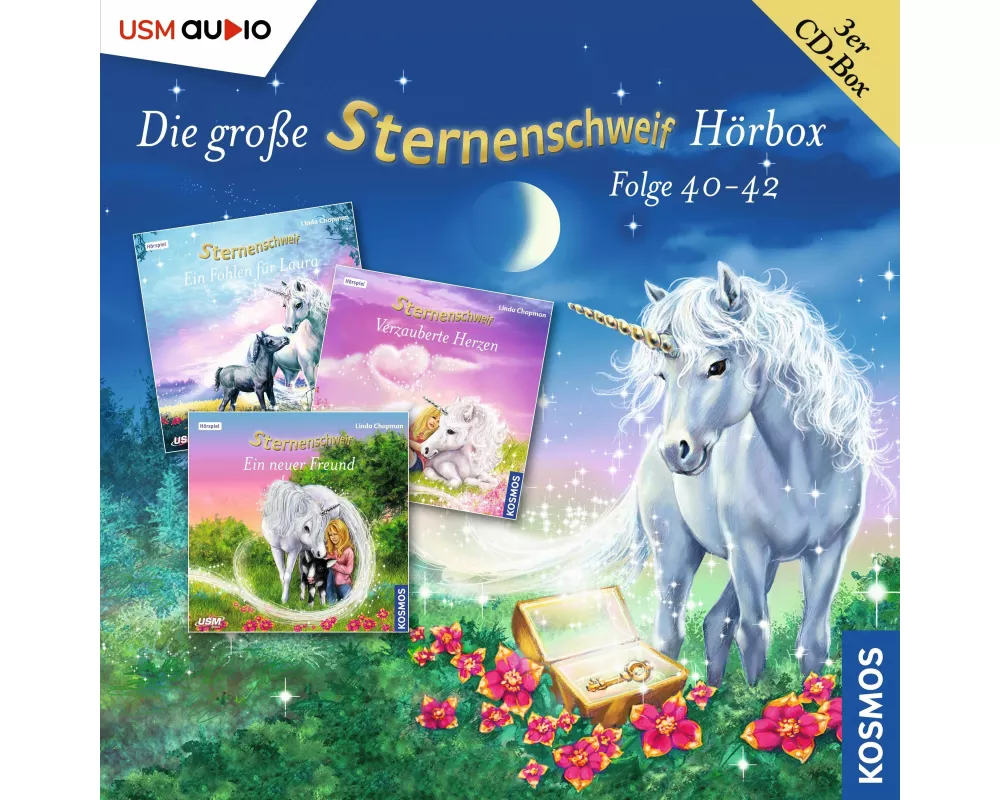 Die große Sternenschweif Hörbox Folgen 40-42 (3 Audio CDs)