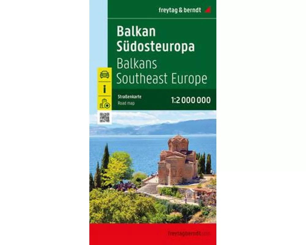 freytag & berndt Straßenkarte Balkan - Südosteuropa 1:2 Mio
