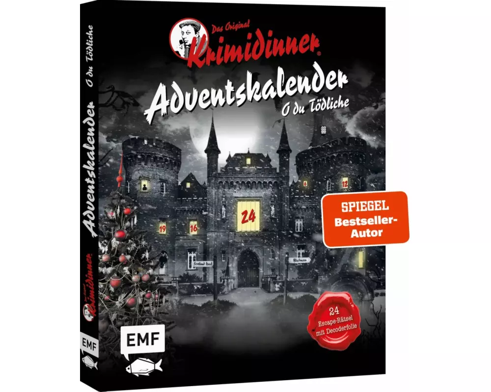Der offizielle Escape-Adventskalender zum Original Krimidinner: O du Tödliche – Weihnachten bei den Ashtonburrys
