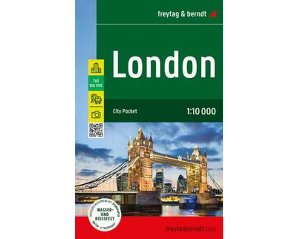 London, Stadtplan 1:10.000, freytag & berndt