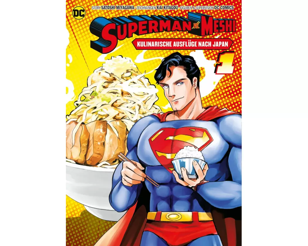Superman vs. Meshi: Kulinarische Ausflüge nach Japan (Manga) 01