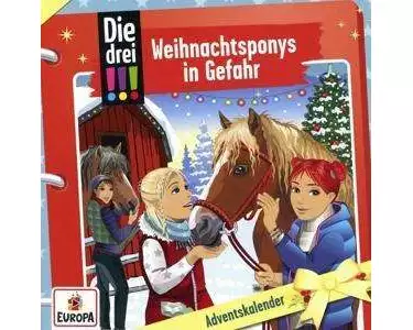 Die drei !!! Adventskalender - Weihnachtsponys in Gefahr