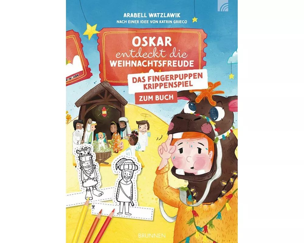 Fingerpuppen-Krippenspiel - Oskar entdeckt die Weihnachtsfreude