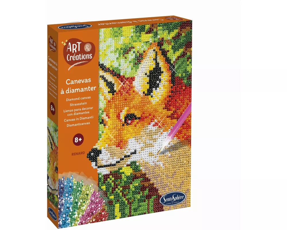 Sentosphere - Strasssteinbild Fuchs