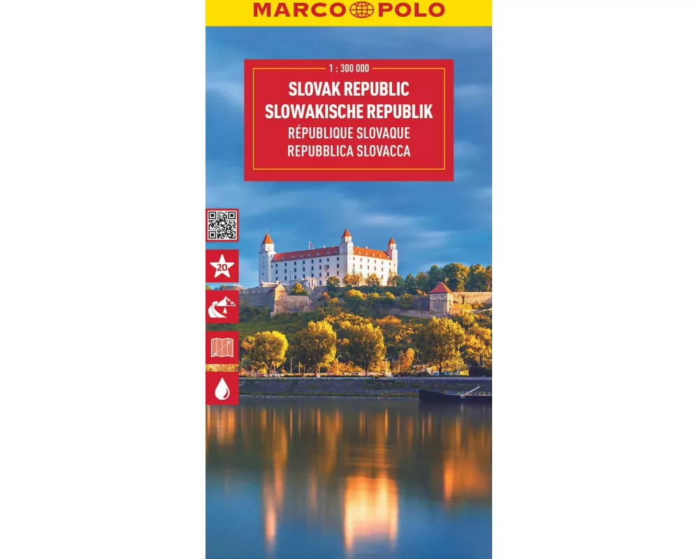 MARCO POLO Reisekarte Slowakische Republik 1:300.000