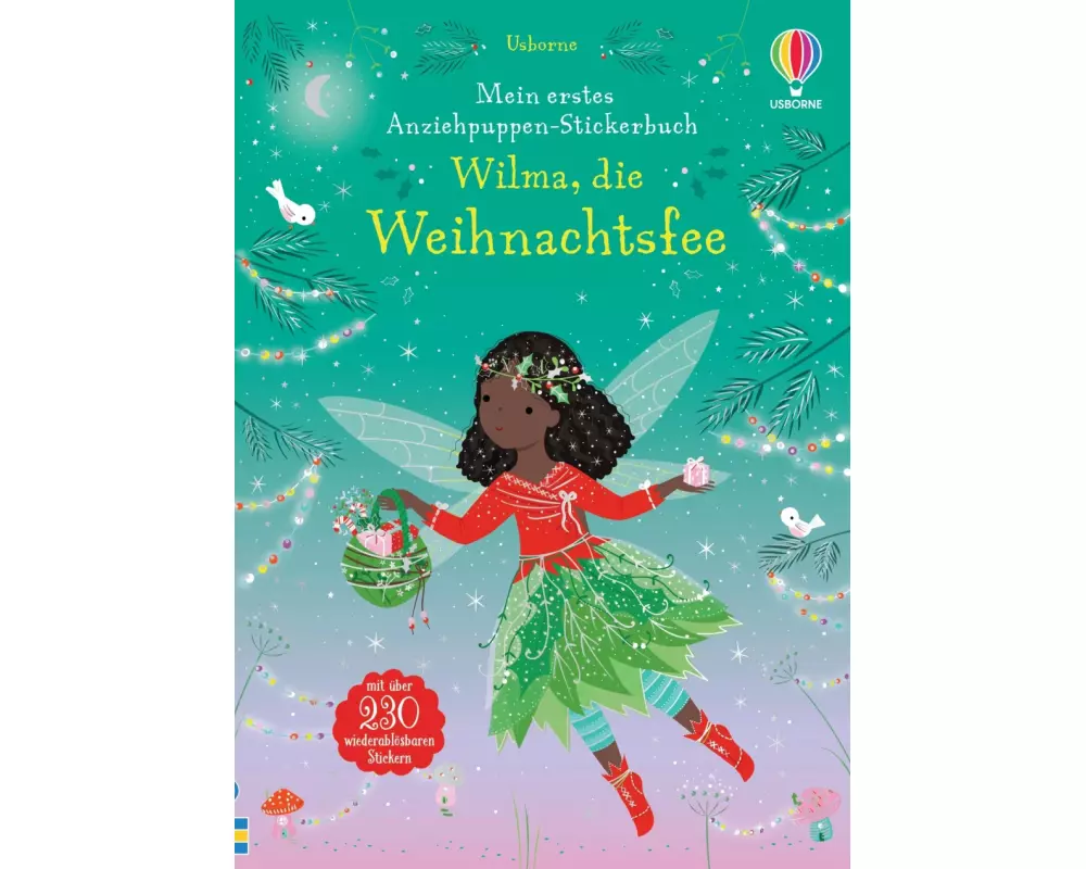 Mein erstes Anziehpuppen-Stickerbuch: Wilma, die Weihnachtsfee
