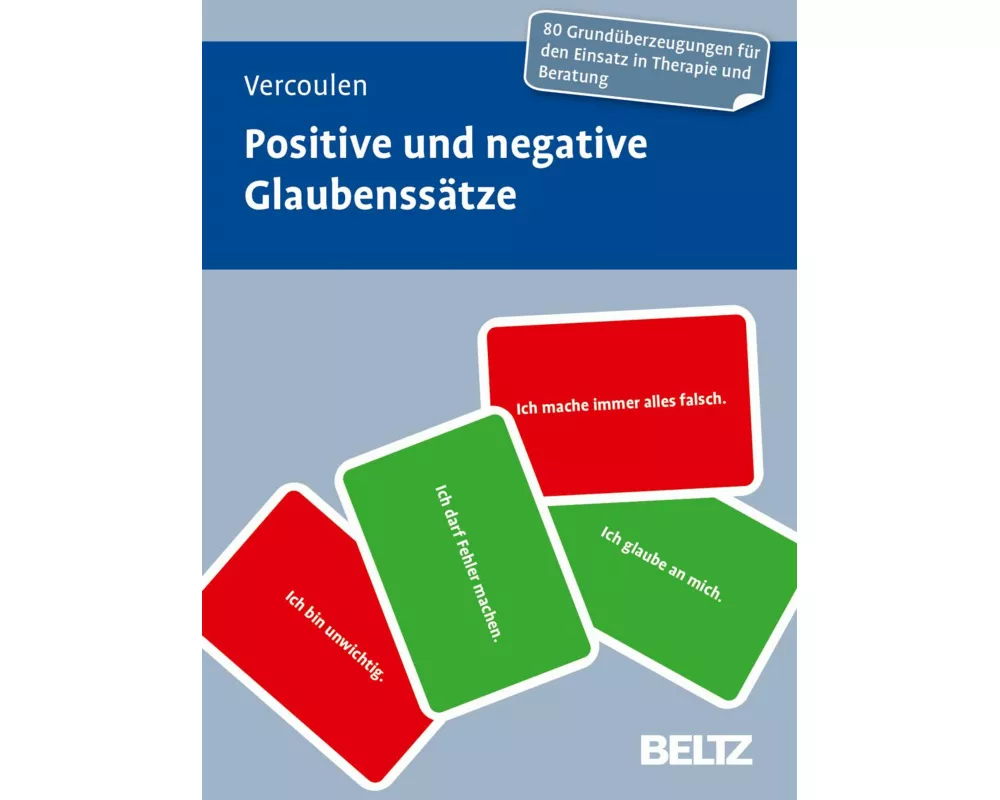 Positive und negative Glaubenssätze