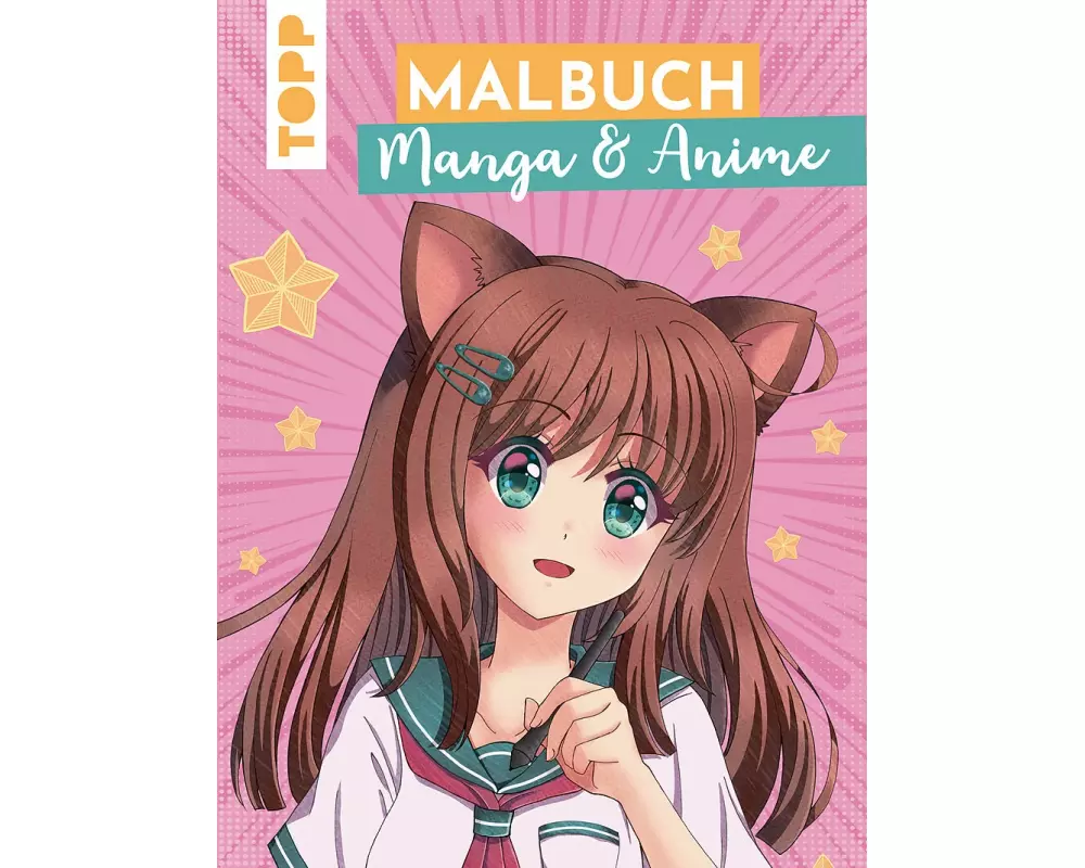 Malbuch Manga & Anime