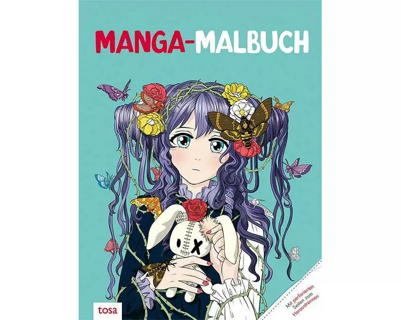 Manga-Malbuch