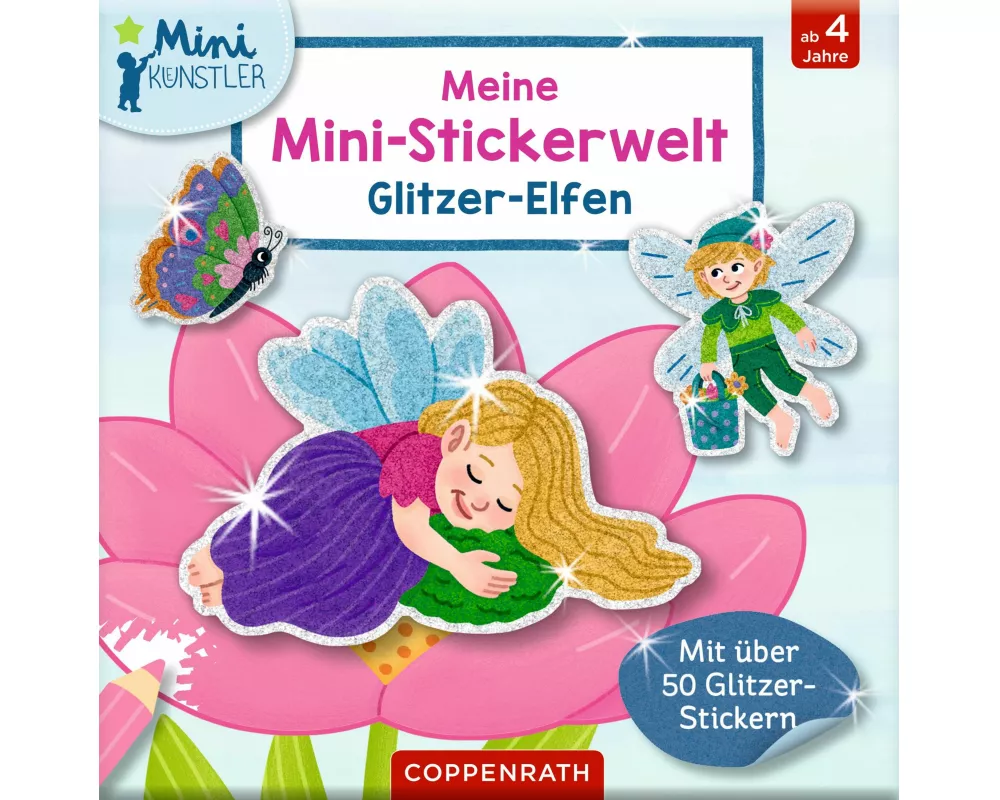 Meine Mini-Stickerwelt - Glitzer-Elfen