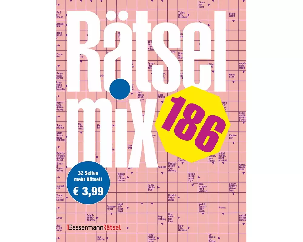 Rätselmix 186 (5 Exemplare à 3,99 €)