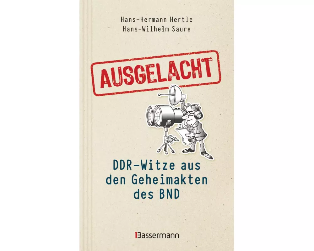 Ausgelacht: DDR-Witze aus den Geheimakten des BND. Kein Witz! Gab´s wirklich!