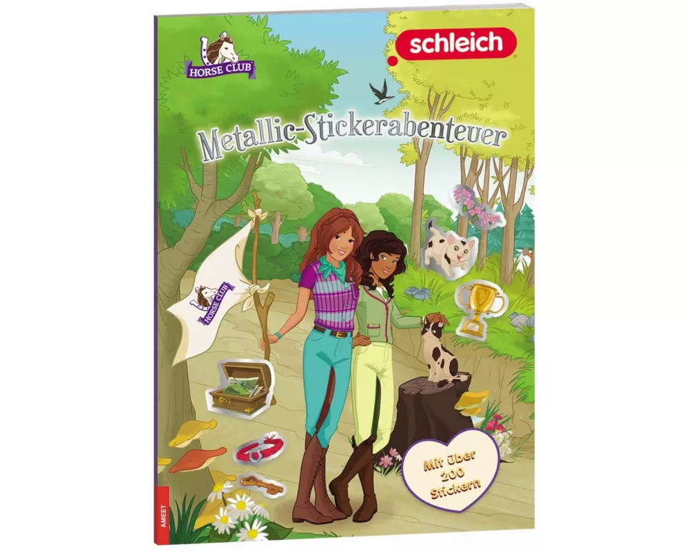 SCHLEICH Horse Club™ – Metallic-Stickerabenteuer