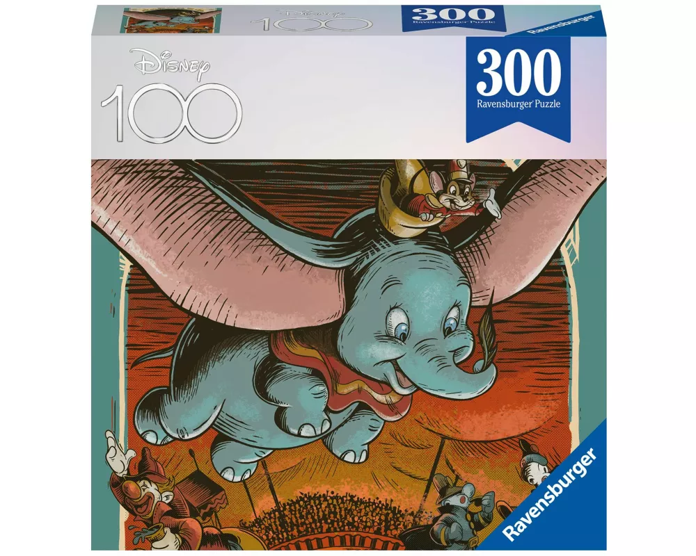 Ravensburger Puzzle 13370 - Dumbo - 300 Teile Disney Puzzle für Erwachsene und Kinder ab 8 Jahren