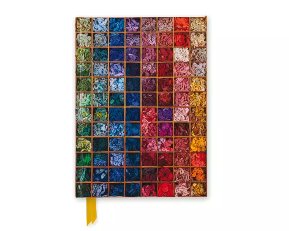 Royal School of Needlework: Wall of Wool (Foiled Journal)