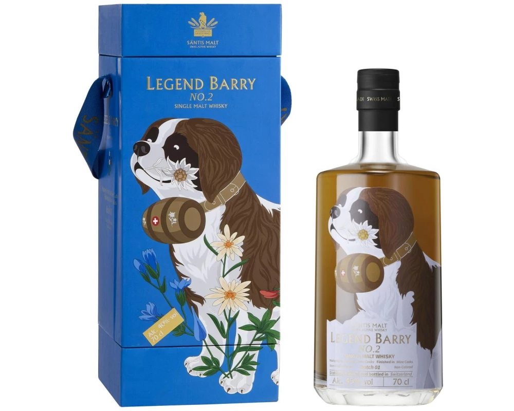Säntis Malt Legend Barry No. 2, 0.7 l