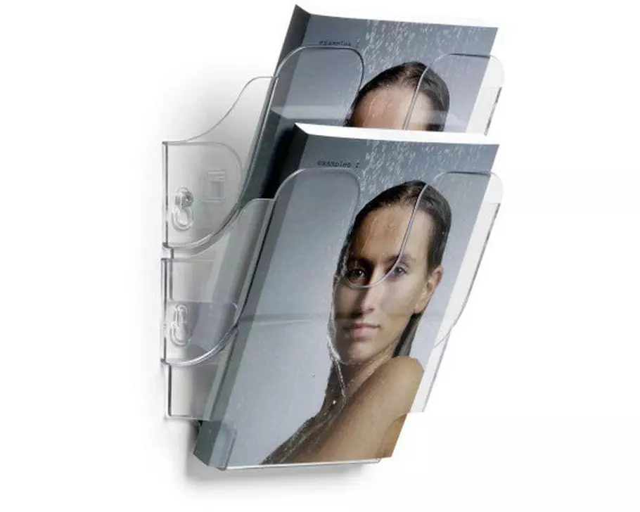DURABLE Prospektständer Flexiplus 2 A5, Transparent