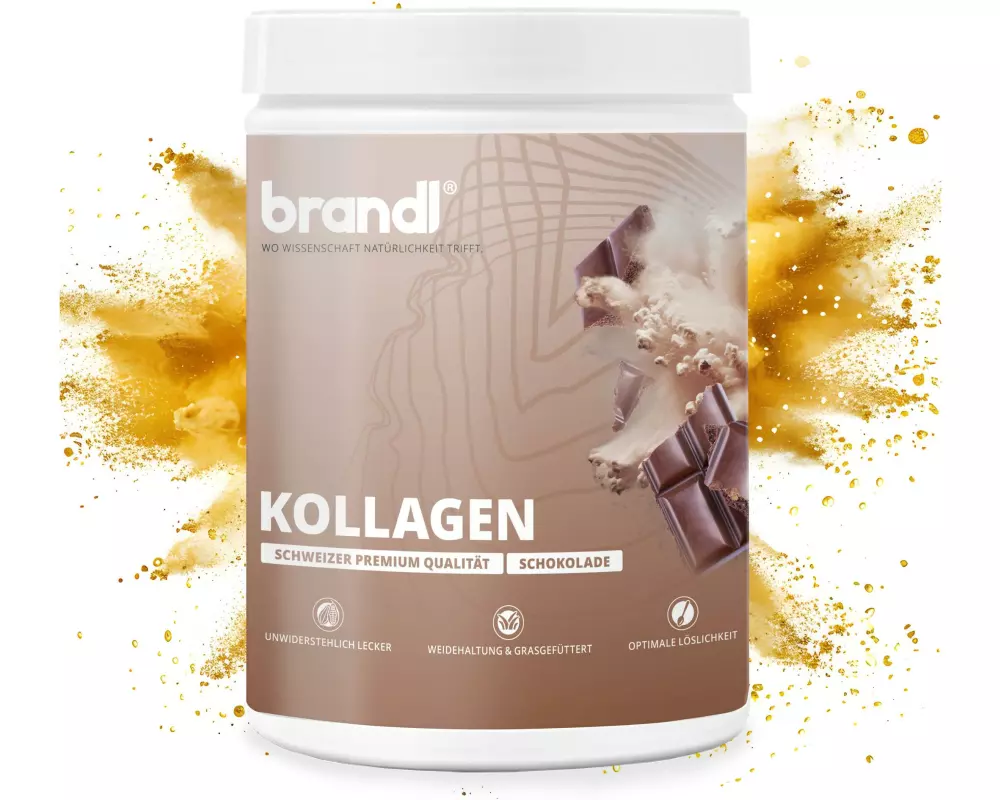 Brandl-Nutrition Pulver Kollagen Schokolade 550 g