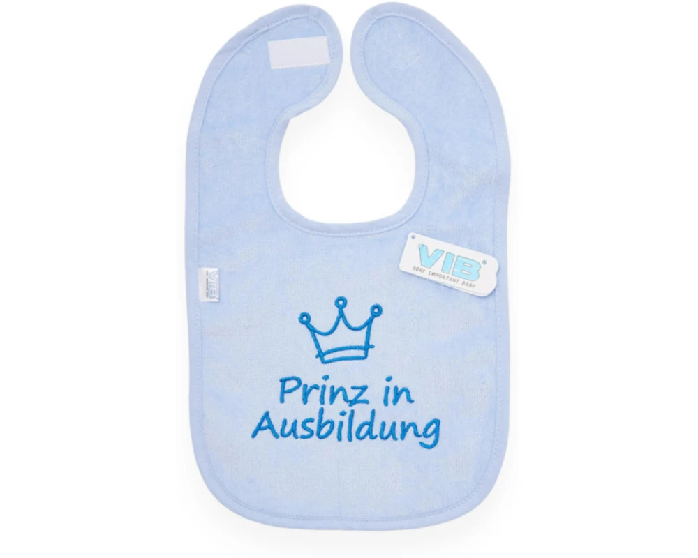 Very Important Baby Lätzchen Prinz in Ausbildung Blau