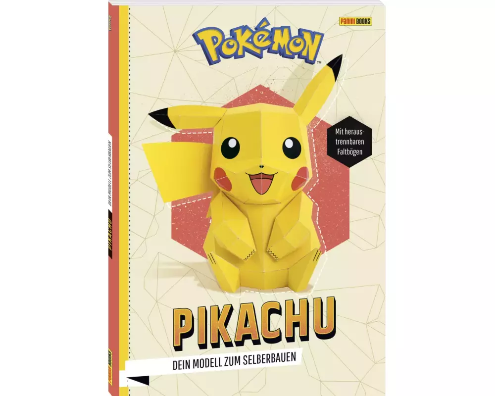 Pokémon: Pikachu - Dein Modell zum Selberbauen