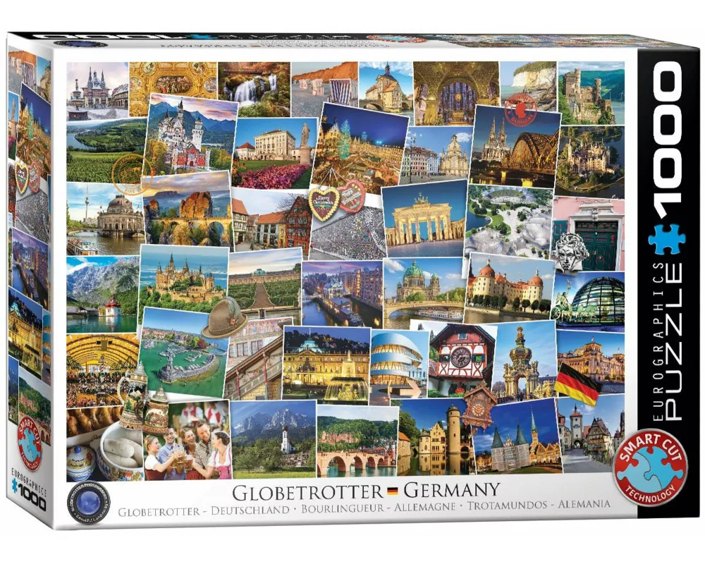 Puzzle 1000 Teile - Globetrotter Germany