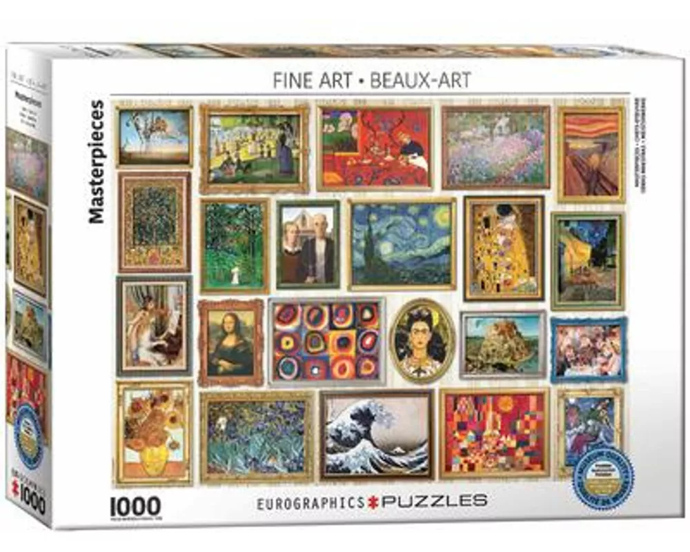 Puzzle 1000 Teile - Fine Art Collage