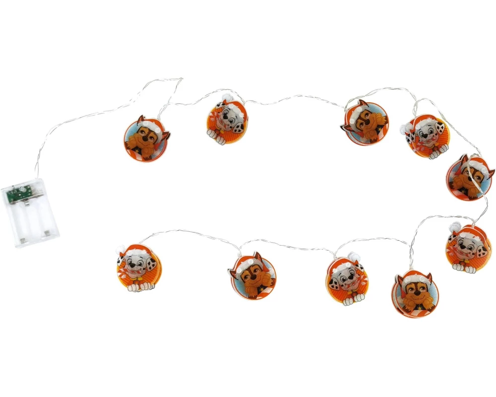 Arditex LED-Lichterkette Paw Patrol, 10 LEDs, 165 cm