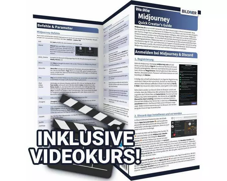 Midjourney - Installation, Kurzanleitung & die wichtigsten Prompts