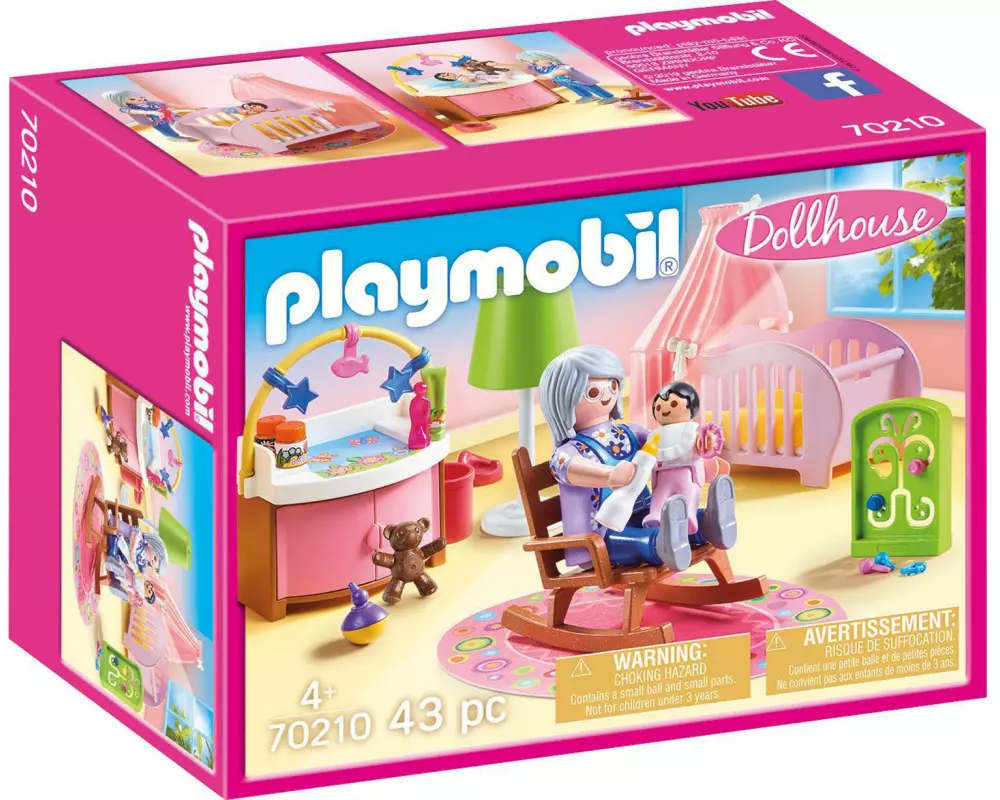 Playmobil Dollhouse Babyzimmer 70210