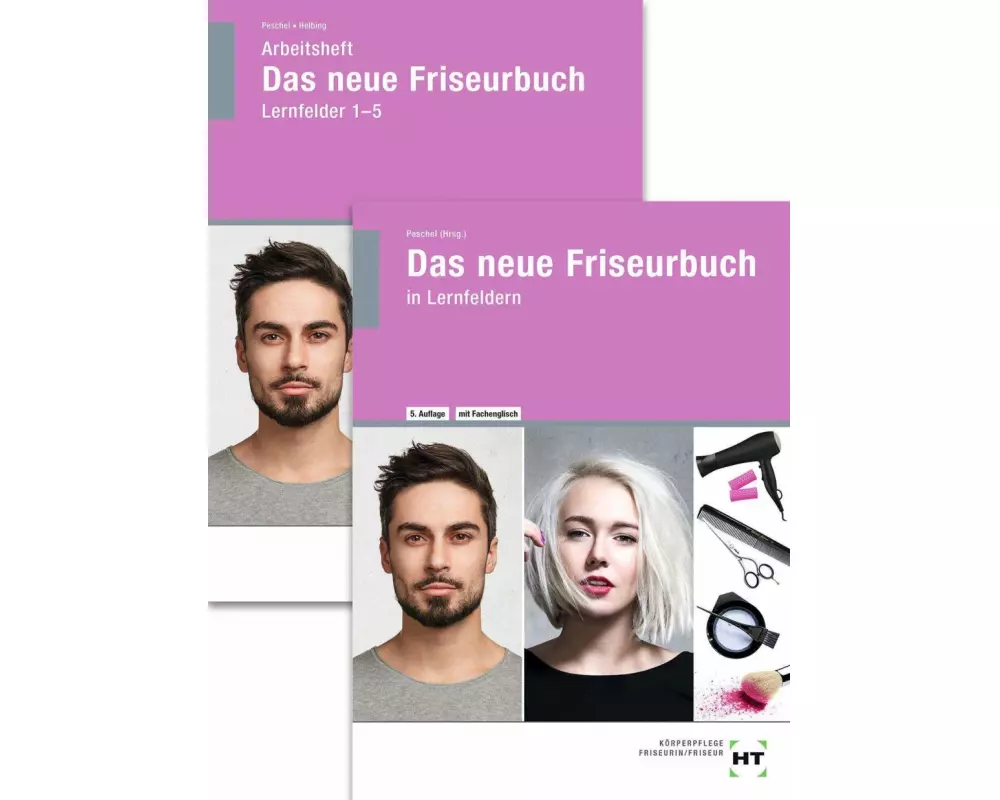 Paketangebot für Das neue Friseurbuch + Arbeitsheft Das neue Friseurbuch - Lernfelder 1-5