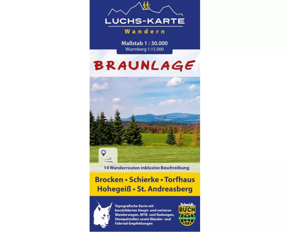 Luchskarte Braunlage