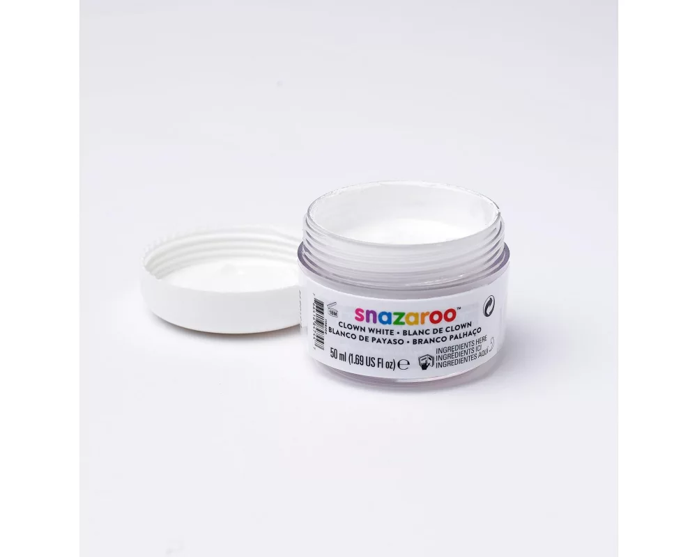 Snazaroo Effektschminke Clownweiss 50 ml Topf