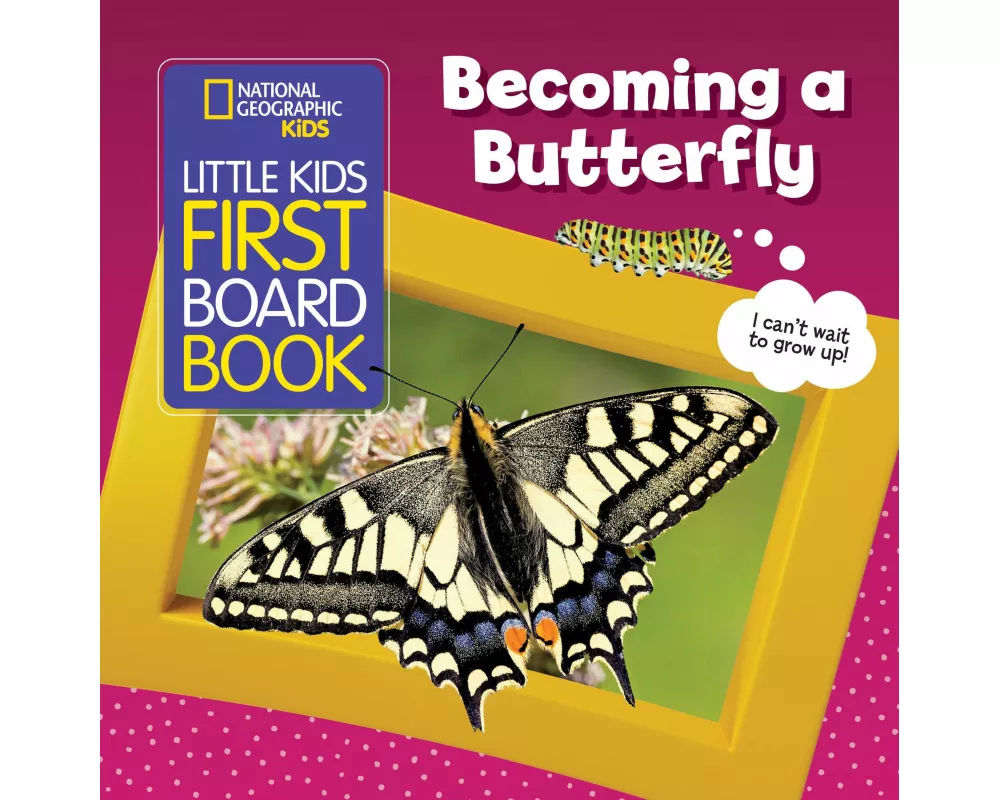 National Geographic Kids Little Kids First Board Book: Becoming a Butterfly