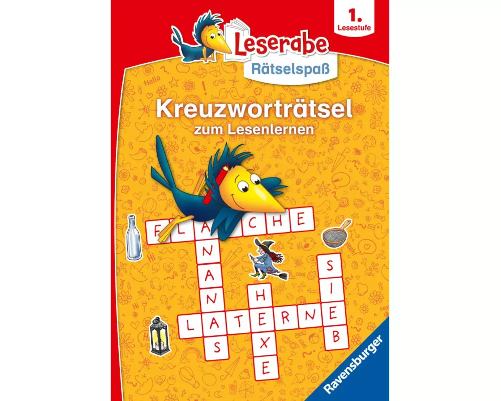 Leserabe Rätselspaß - Kreuzworträtsel zum Lesenlernen (1. Lesestufe)