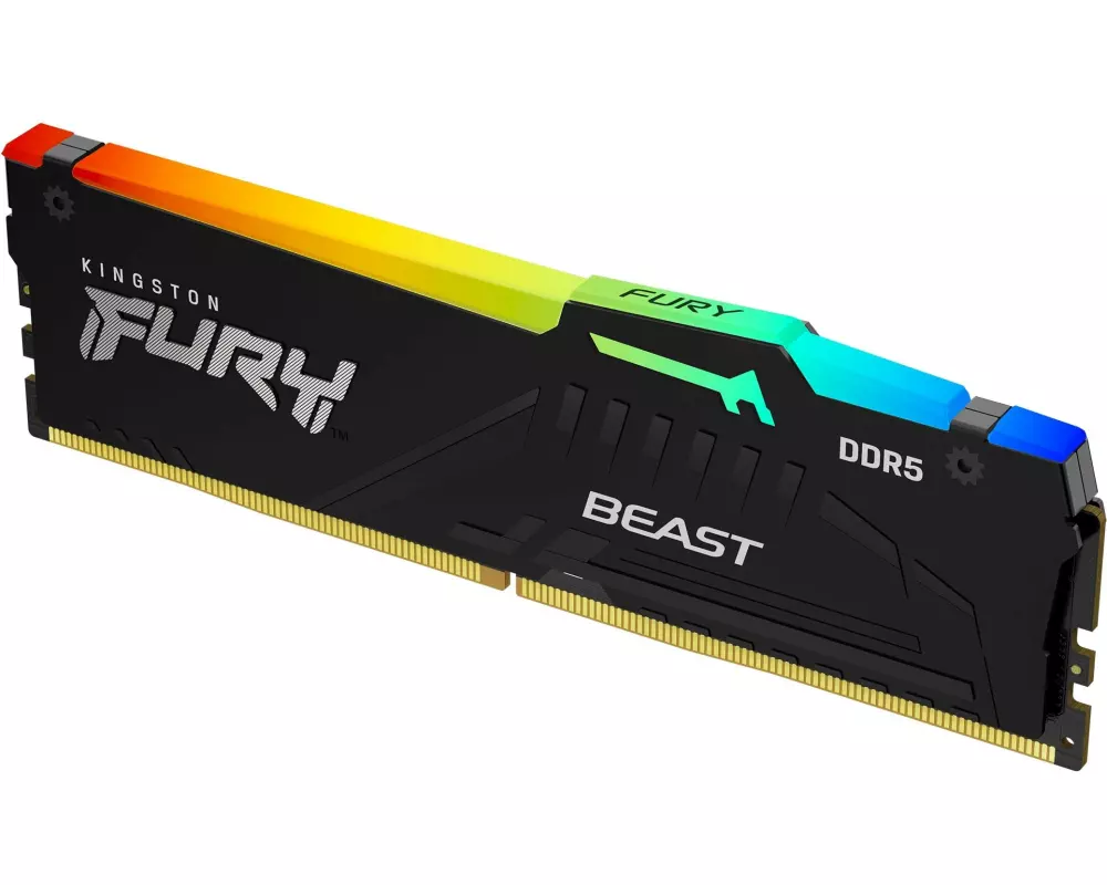 Kingston DDR5-RAM FURY Beast RGB 6000 MHz 1x 16 GB