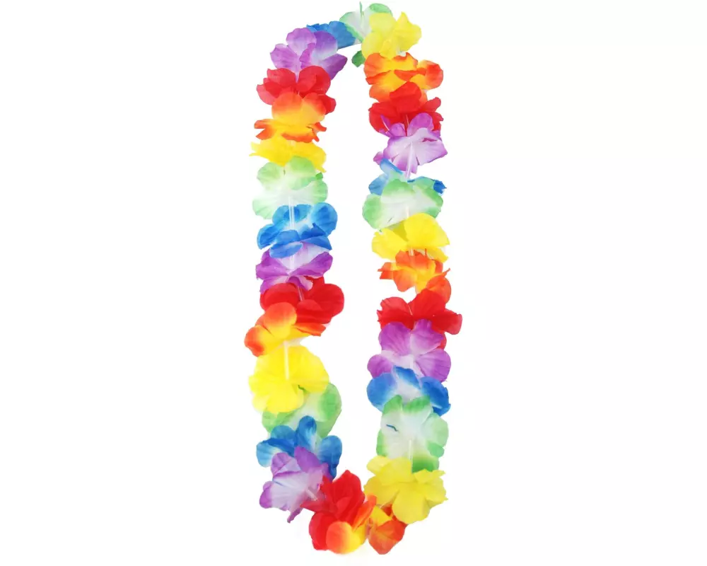 Partydeco Halskette Hawaii 90 cm, Mehrfarbig